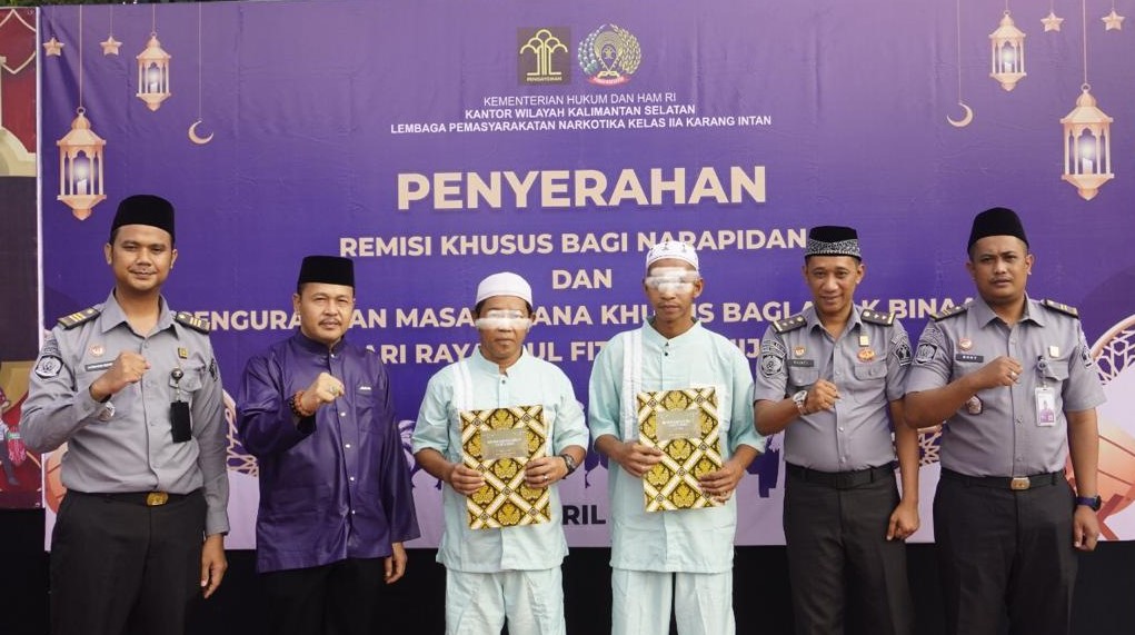 REMISI LAPAS KARANG INTAN
