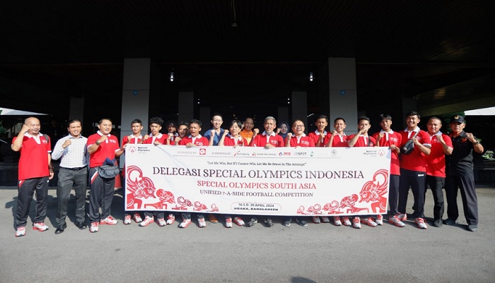 10 Atlet Bertalenta Khusus Asal Jateng Wakili Indonesia pada Kompetisi Sepak Bola di Bangladesh