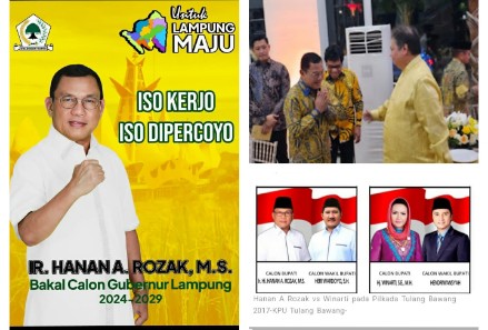 Hanan Pernah Keok Pilbup, Kini Masif Sosialisasi Pilgub Lampung