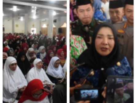 Pesan Wali Kota Eva Dwiana pada 1.564 Jamaah Calon Haji