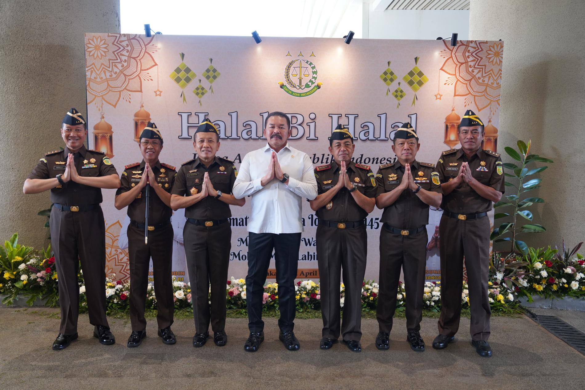 Pasca Lebaran Idul Fitri, Jaksa Agung ST Burhanuddin Gelar Halal Bihalal 