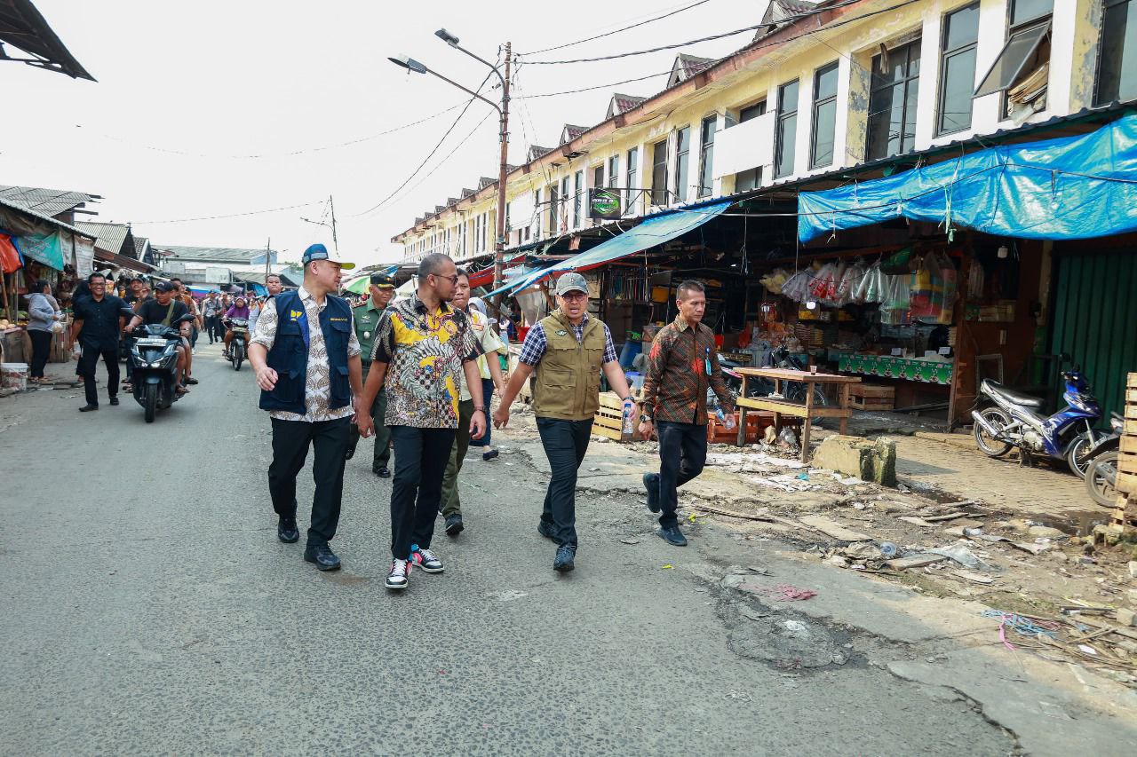 Kawasan Pasar Ciputat Siap Dirapihkan, Pilar: Tidak Ada Lagi Pedagang yang Berjualan di Bahu Jalan