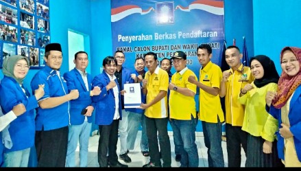 Yusak Tunjukan Keseriusan Nyabup Pesawaran ke Gerindra dan PAN