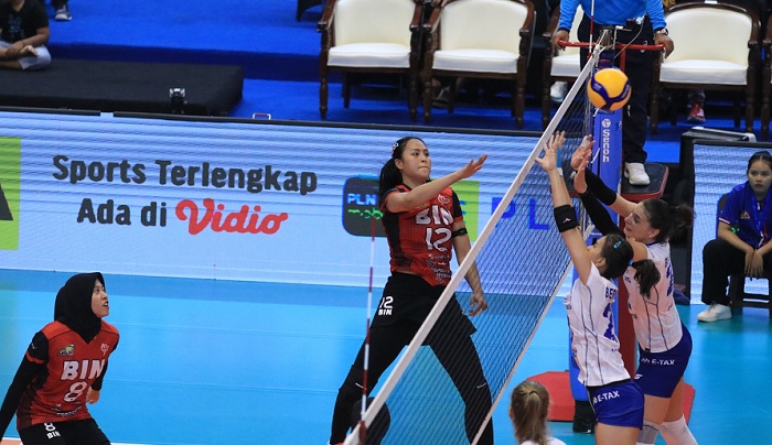 Voli Proliga, Bank bjb Kandaskan Jakarta BIN yang Diperkuat Megawati