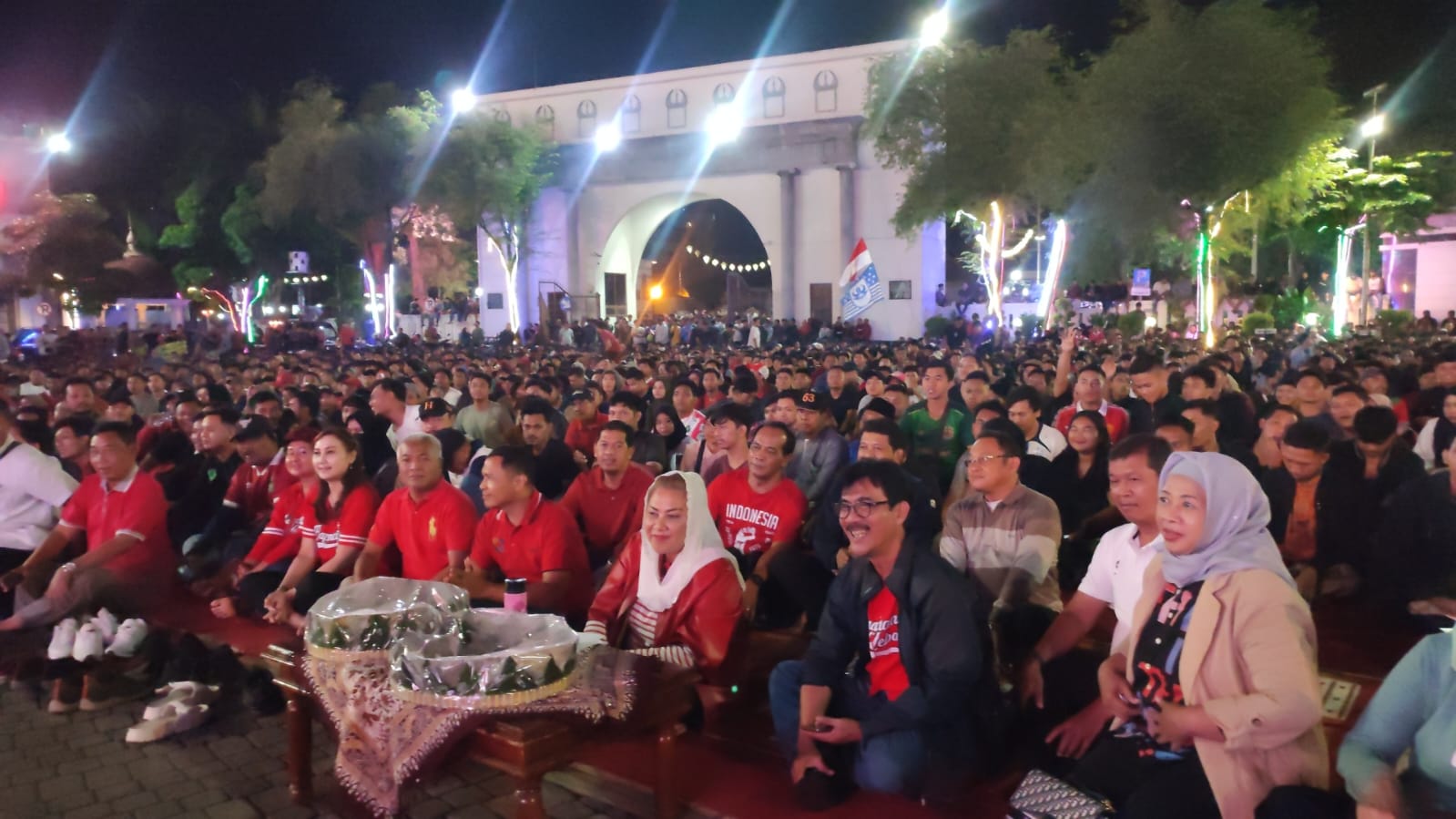Gelar Nobar Lagi, Pemkot Semarang Siapkan Tiga Layar LED dan Jajanan Tampahan