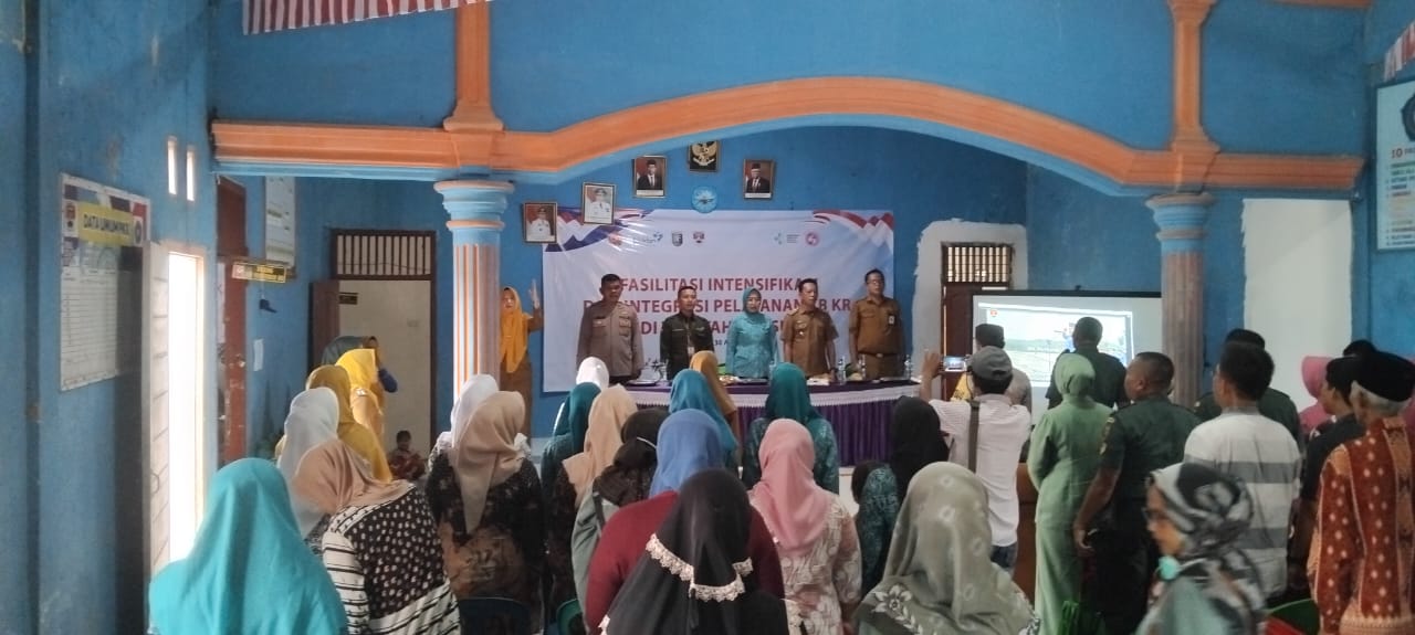 Ketua TP-PKK Pori Karlia Sulpakar Buka Acara Fatilitasi Intensifikasi Integrasi Pelayanan KB dan KR.