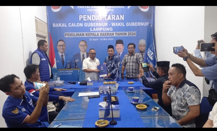 Tak Menyerah, Ketiga Kalinya Herman HN Nyalon Gubernur, Daftar ke PAN