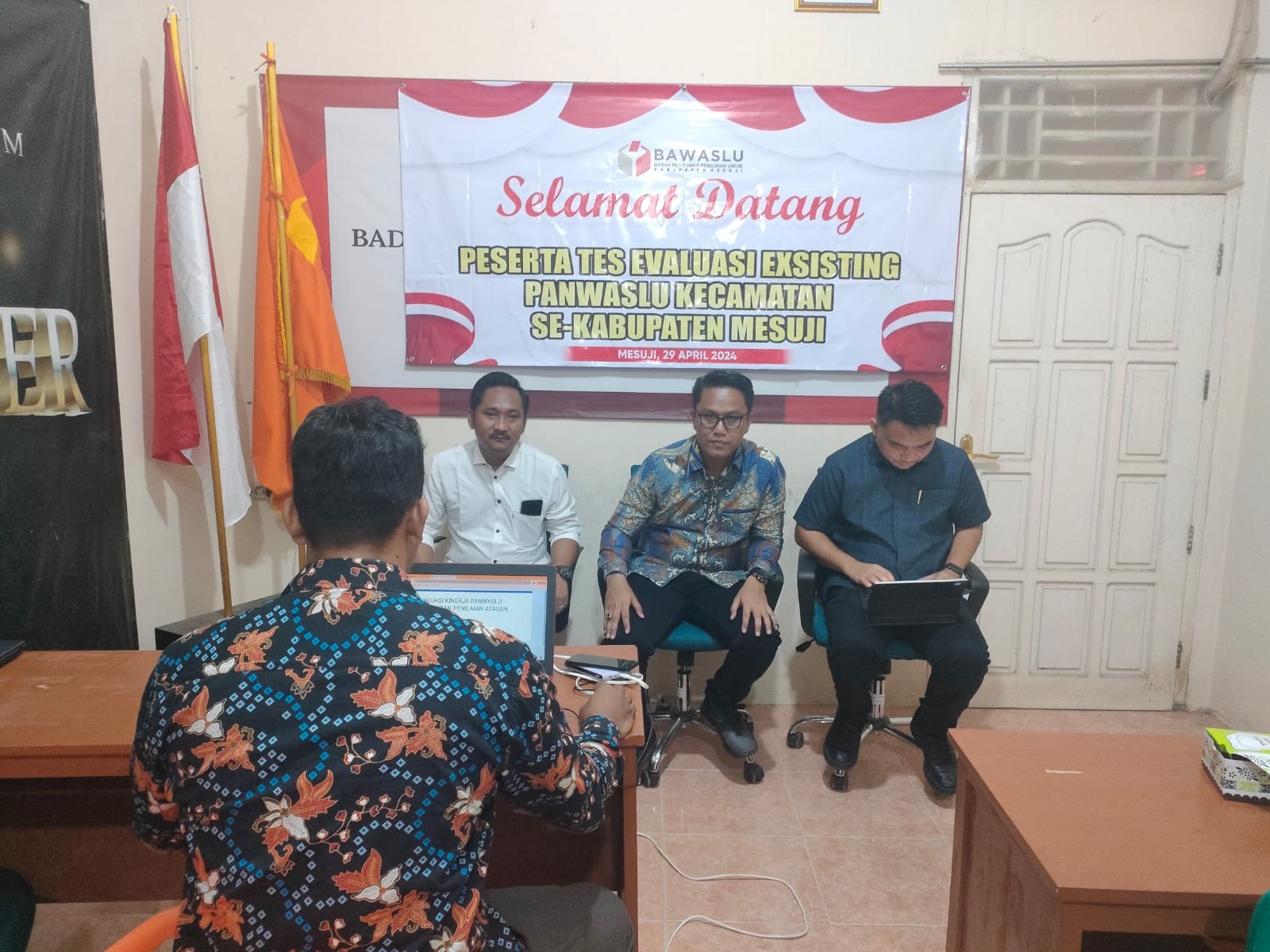 Bawaslu Mesuji Umumkan Rekrutmen Panwascam Peserta Existing Tahun 2024. Ini Nama Namanya