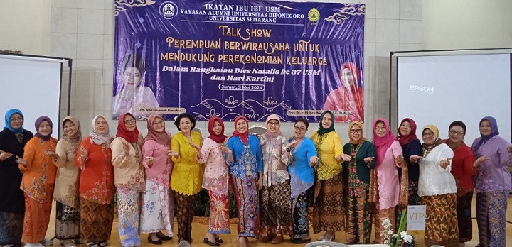 Dies Natalis ke-37 USM, Ikatan Ibu-Ibu USM Gelar Talkshow Perempuan Berwirausaha