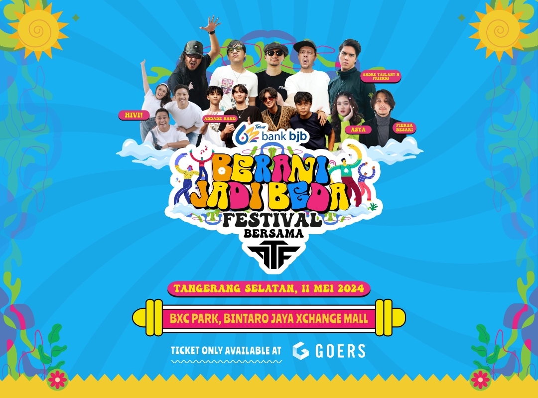 Yuk, Datang dan Ramaikan Berani Jadi Beda Festival, Ada Konser Musik, Bazaar Hingga Modern Dance