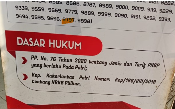 Ini Respon Samsat Jaktim Soal Plat Nomor Cantik Sopir Go Box Harus Bayar Rp 5 Juta