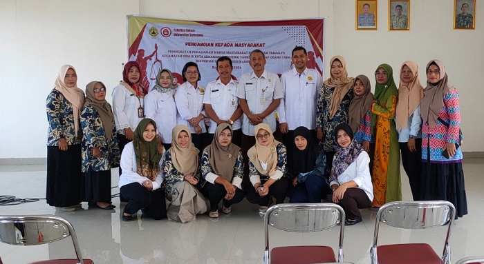Tim Dosen FH USM Beri Edukasi Warga Trimulyo Soal Sanksi Pidana bagi Kurir Narkotika