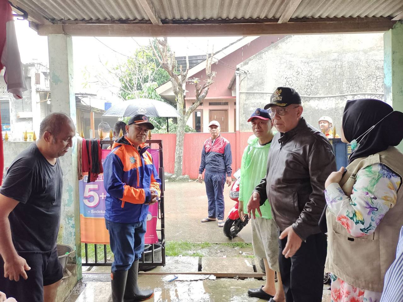 Sungai Cisadane Meluap, Benyamin Pastikan Bantuan Terdistribusi ke Masyarakat