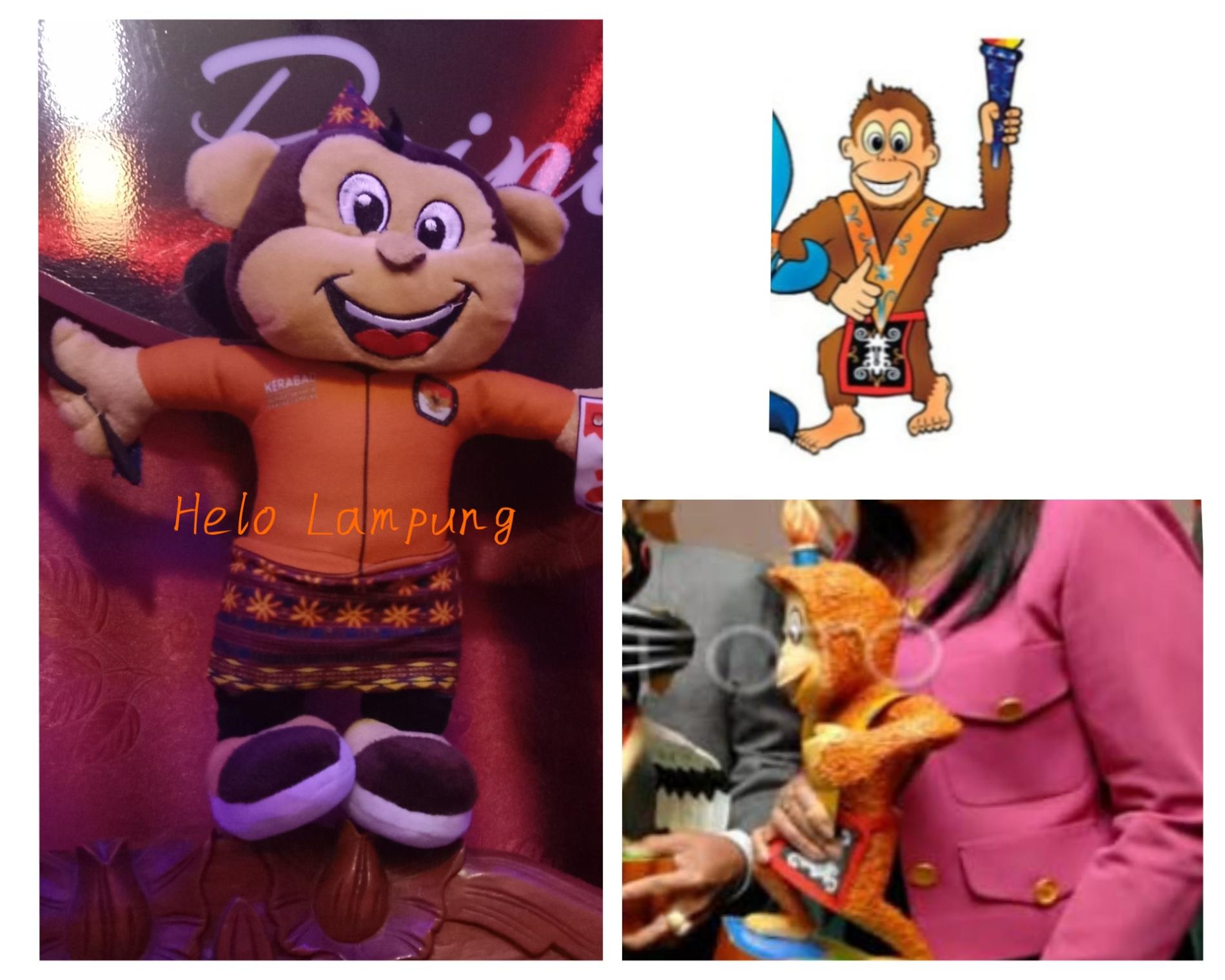 Dayak Marah Orang Utan Pakai Cawat, Lampung Marah Kera Pakai Tapis 