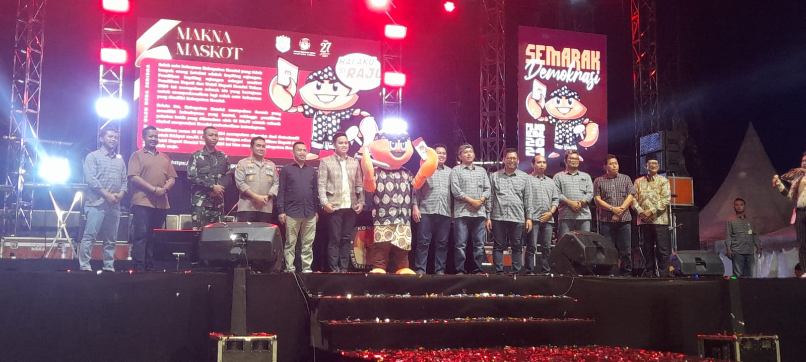 Meski Menuai Protes, Peluncuran Pilkada 2024 di Kendal Tetap Hadirkan OM Adella