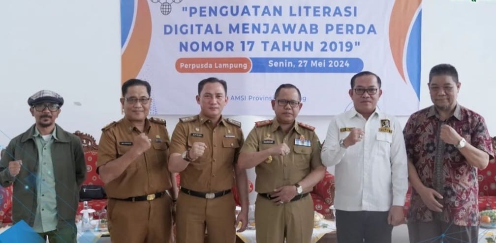 Pemprov Lampung Gelar Diskusi Dalam Upaya Peningkatan Literasi Digital di Provinsi Lampung