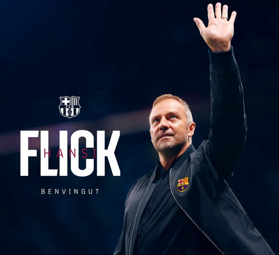 Hansi Flick Resmi ke Barcelona Dengan Kontrak Berdurasi Singkat
