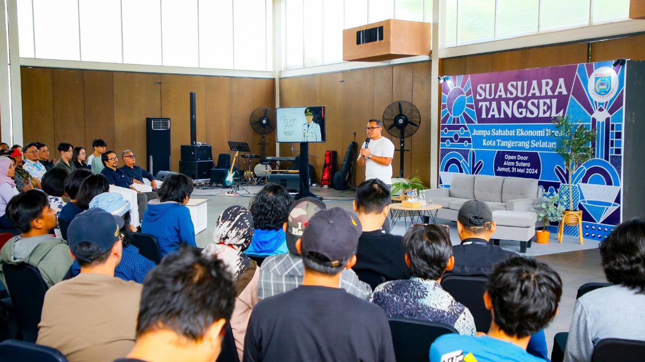 Kumpul Bersama Pelaku Ekraf, Pilar Ajak Kolaborasi Bangun Tangsel