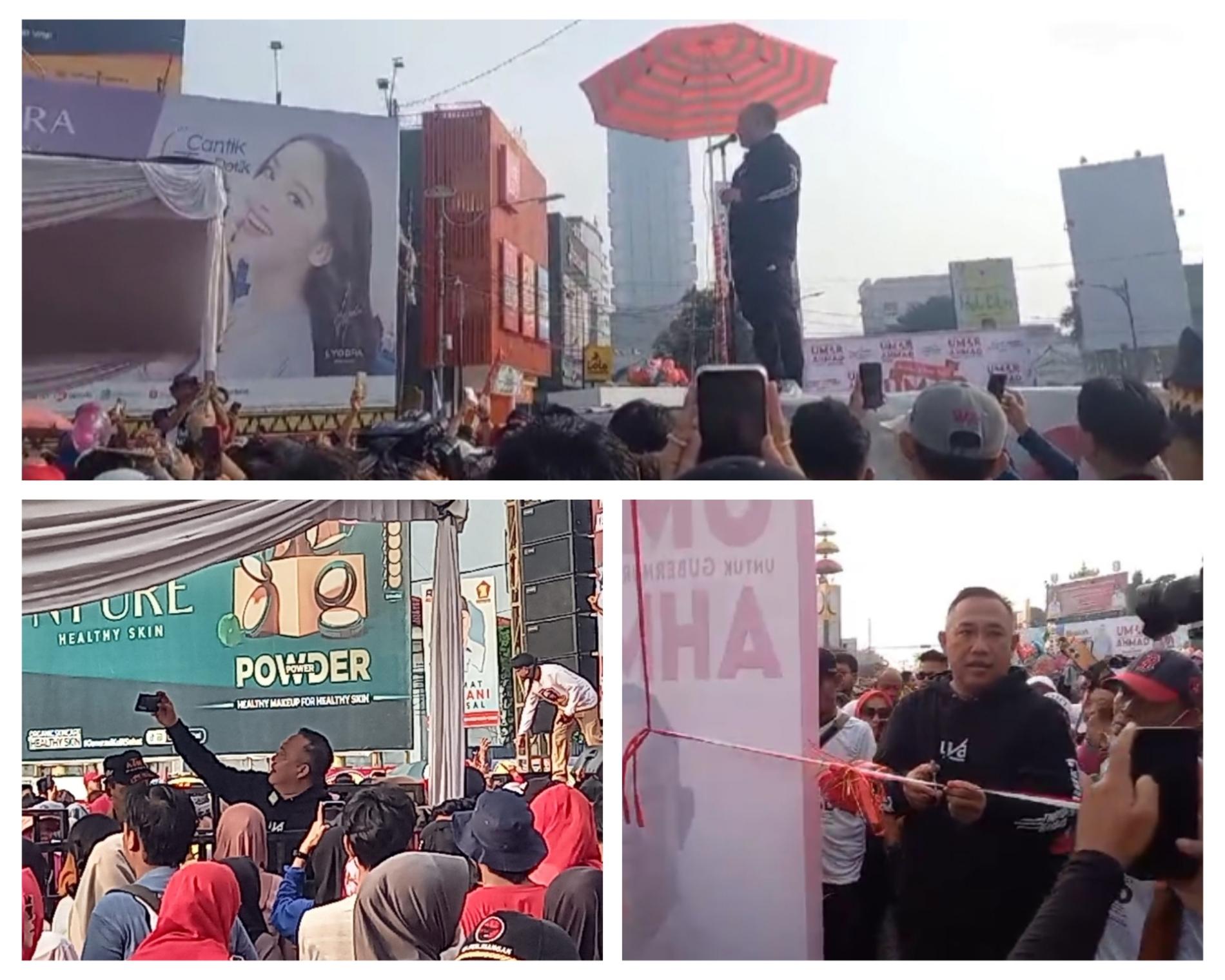 Kepada Ribuan Warga di Hari Lahir Pancasila, Umar Janji Bangun Lampung