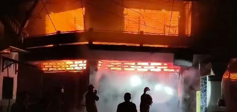 Kebakaran Sparepart Magetan Terjadi Saat Toko Kosong Tidak Ada Penjaganya, Diperkirakan ini Penyebabnya