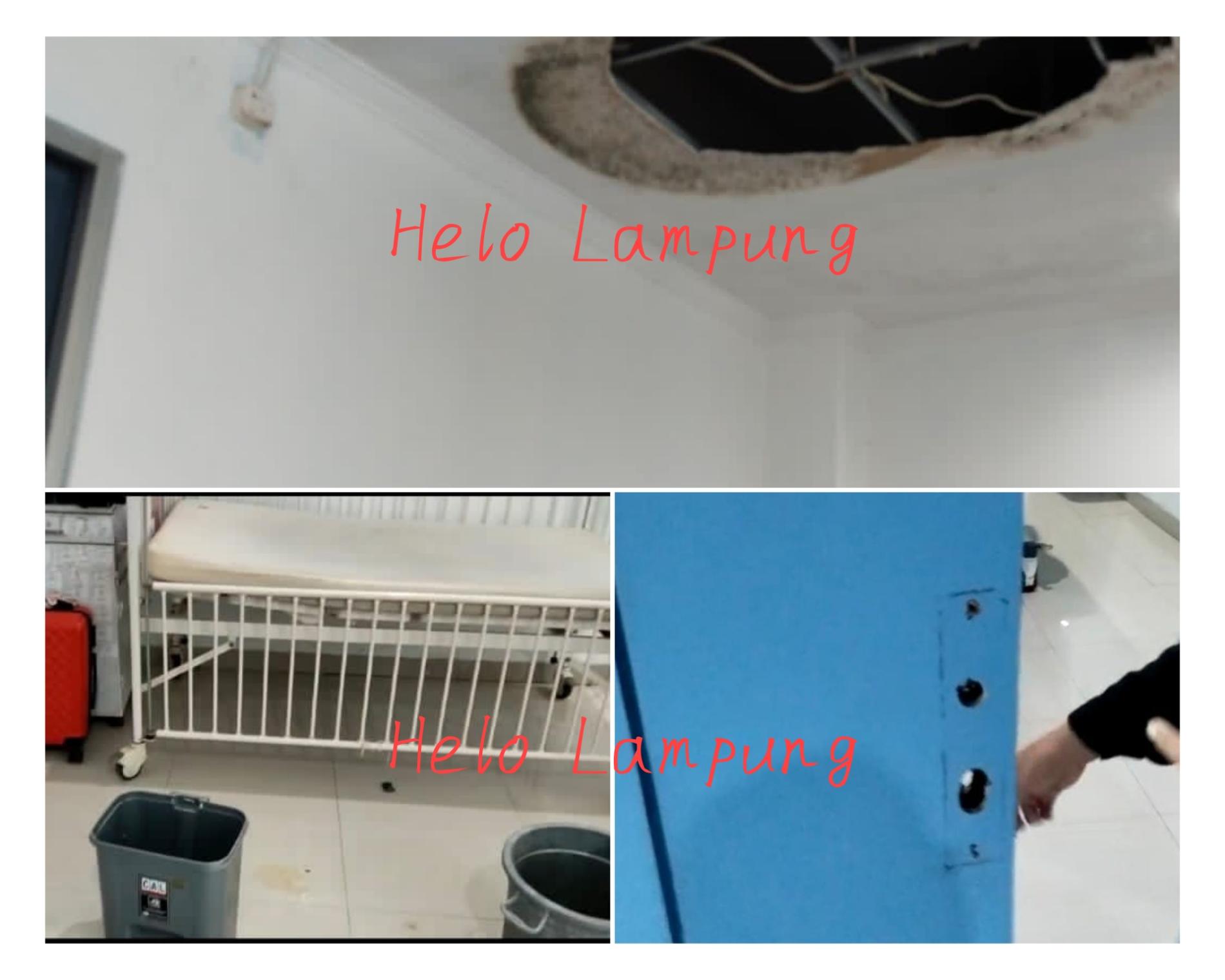 RSUDAM Milik Pemprov Bolong, Bocor, dan Tanpa Gagang Pintu