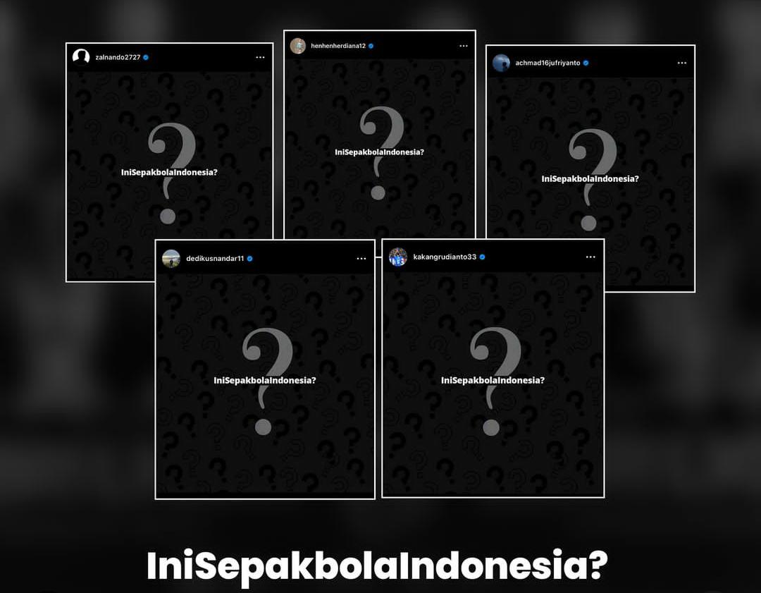 Pemain Liga 1 Kompak Posting Foto Ini di Instagram, Ada Pemain Persib, Bali United dan PSIS, Ada Apa ?