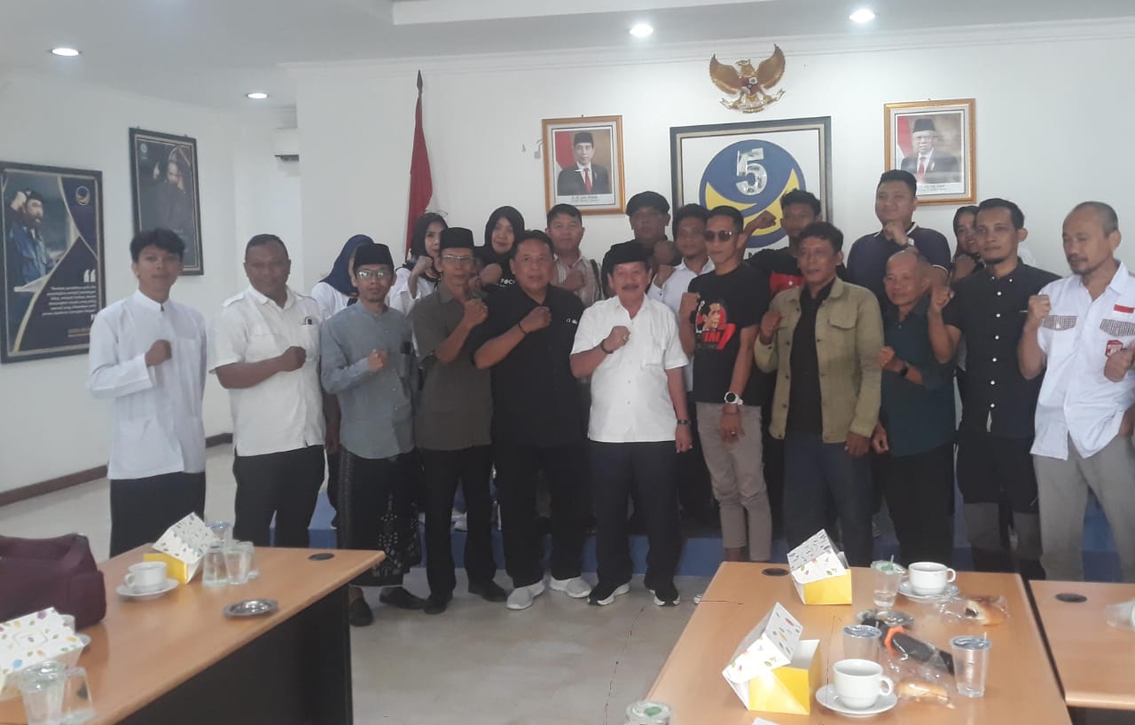 Relawan Tegak Lurus Jokowi Dialog dengan Bacagub Herman HN