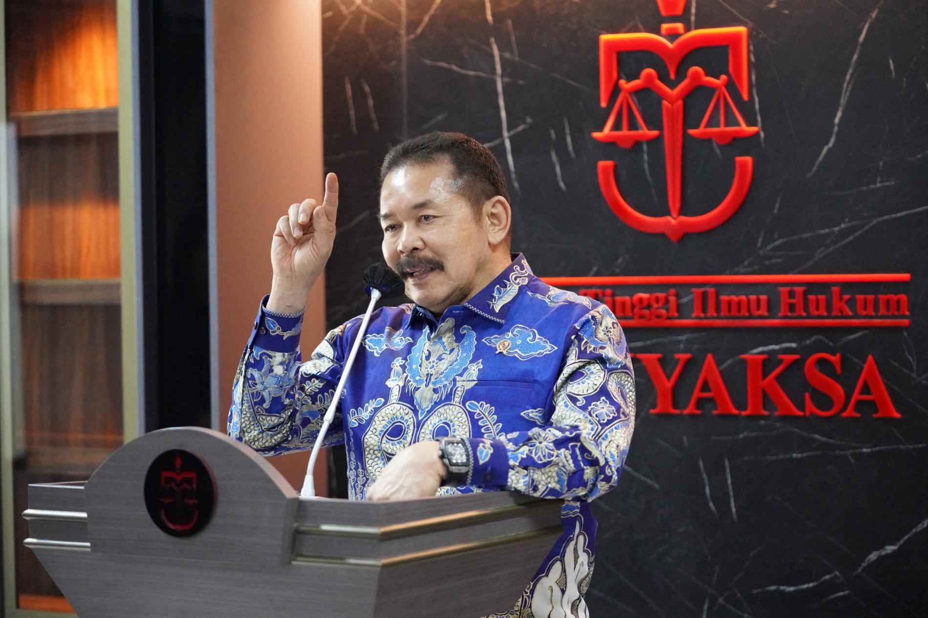 STIH Adhyaksa Tingkatkan Kualiatas Mutu Pendidikan, Diapresiasi Jaksa Agung 