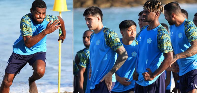 Upadate Daftar Pemain PSBS Biak, Sudah Memiliki 8 Pemain Asing, Kini Meningkatkan Stamina Fisik Tim Berlatih di Bali