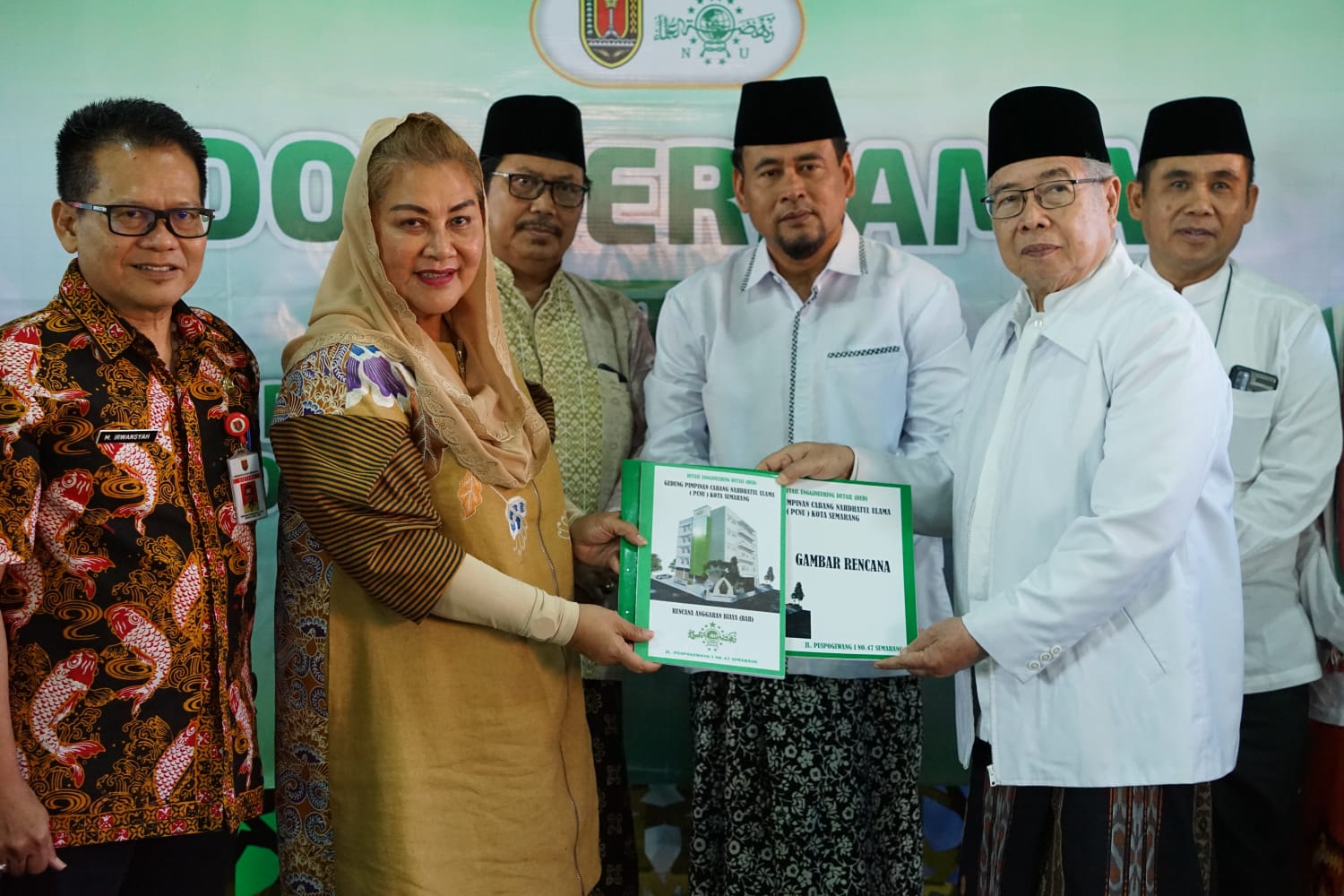 Pemkot Pastikan Bantu Pembangunan Gedung NU, Mbak Ita: Semoga Bermanfaat