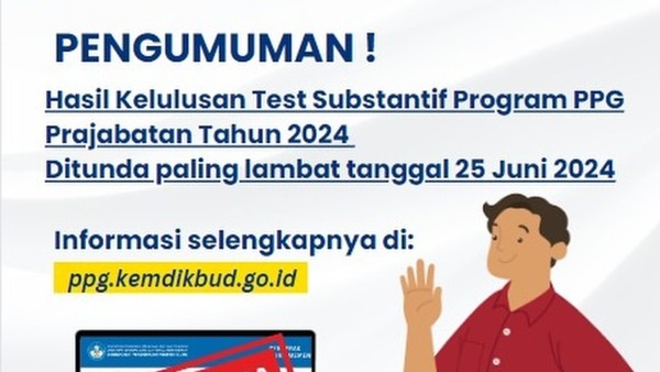 Pengumuman Hasil Tes Substantif PPG Daljab 2024 Prajabatan Ditunda, Simak Jadwal Terbaru di sini
