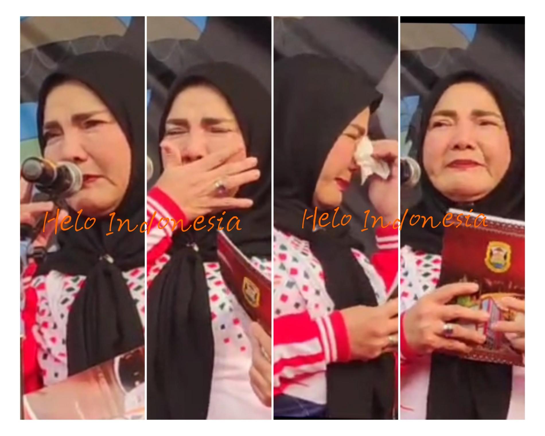 Wali Kota Eva Menangis, Pj Gubernur Ikut Jalan Sehat HUT Balam