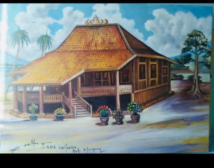 Rumah Lampung Nanindah di Negeri Olok Gading, Bandarlampung