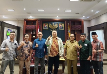 Alzier Kunjungi Pj Gub Samsudin, Sampaikan Soal OPD dan Jajarannya