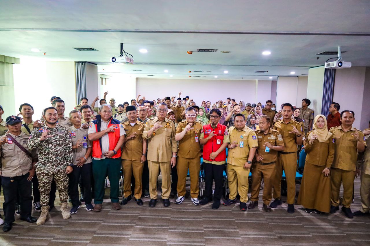 Benyamin Tekankan Peran Tagana dalam Cegah Bencana Sosial di Tangsel