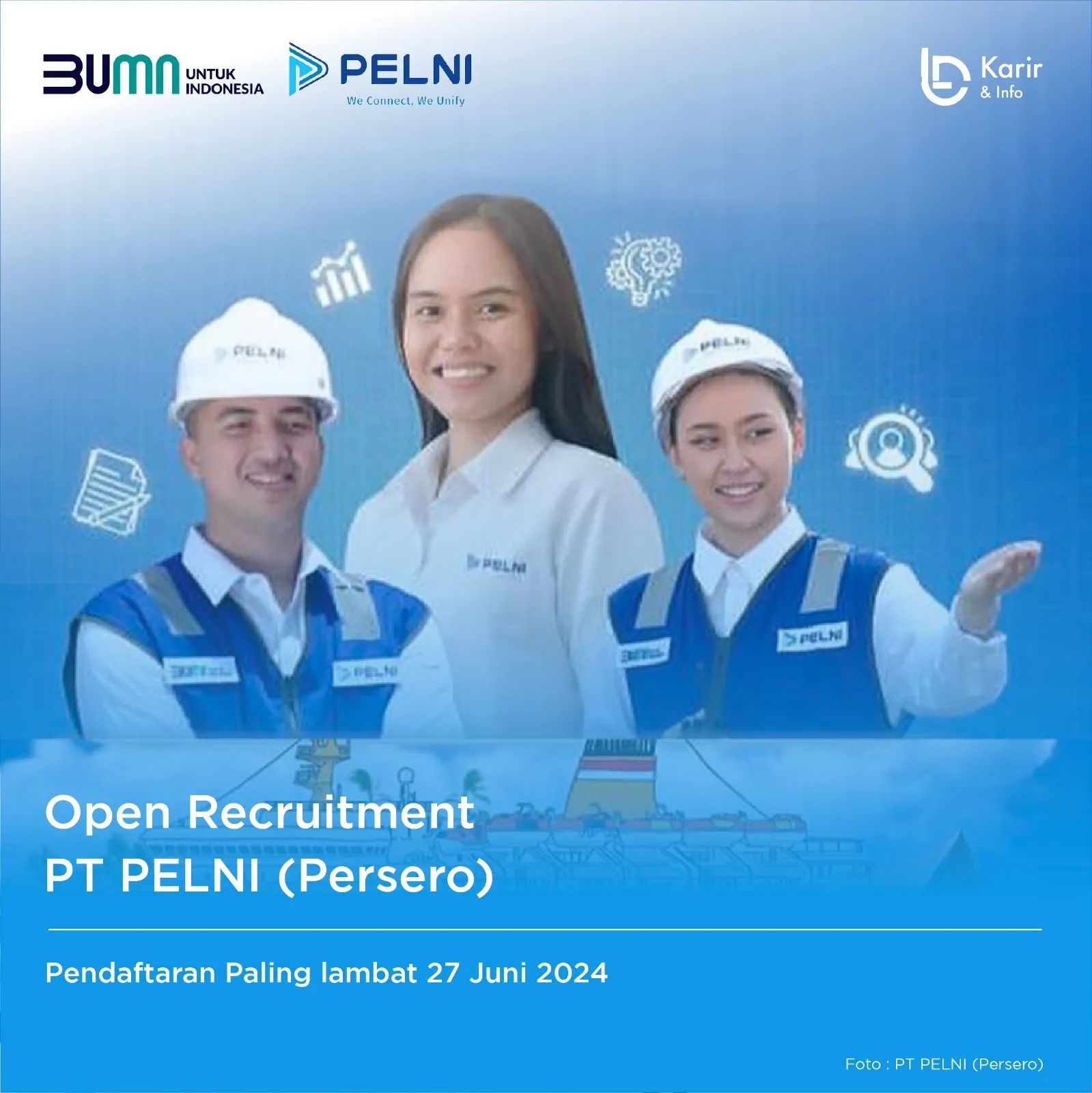 Loker BUMN Pelni untuk S1 Semua Jurusan Dibuka hingga 27 Juni 2024, Simak Syarat dan Cara Daftar