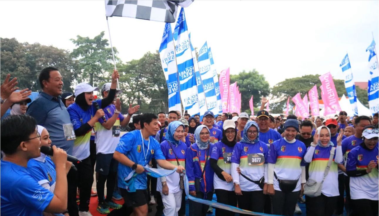 Gubernur Arinal Djunaidi Lepas Peserta GubernuRUN 2024