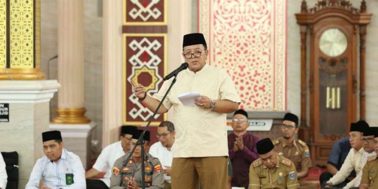 Gubernur Arinal Hadiri Pengajian Akbar di Kota Metro