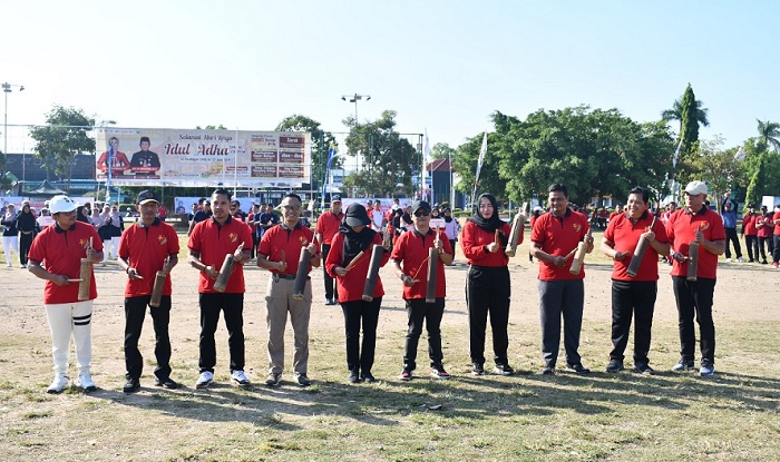 Pemukulan Kentongan Tandai Pembukaan Forkab Demak