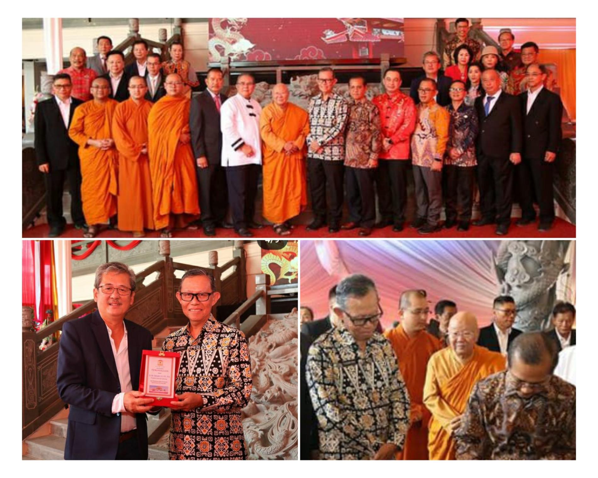 Dirjen Kemenag Resmikan Klenteng Cit Seng Bio di Bumiwaras