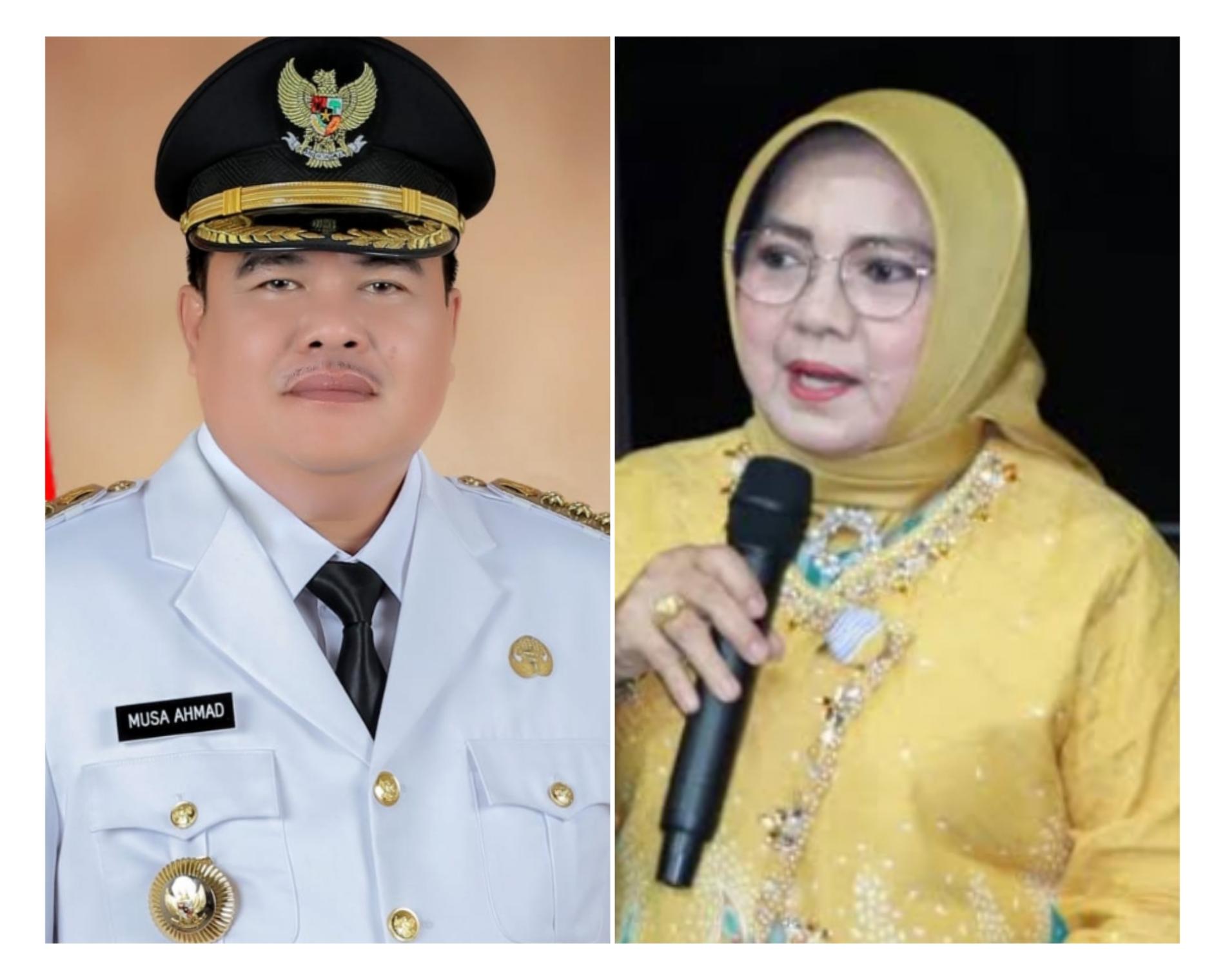 Isteri Bupati Lamteng Siap Lahir Batin Kalahkan Suaminya di Pilbup 2024
