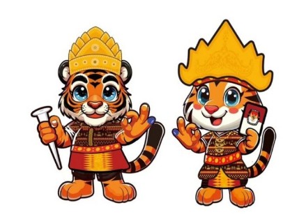 Mengenal Maskot Pilgub Lampung Si Raung-Maung, Bukan Lemawong