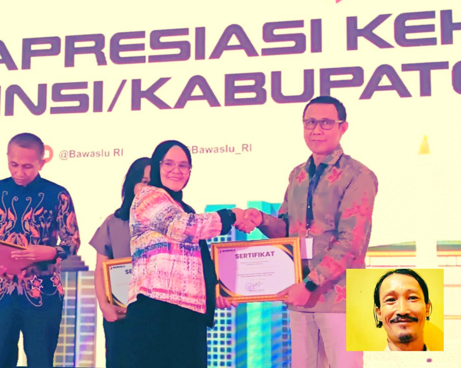 Bawaslu Lampung Raih Kehumasan Terbaik, CeDPPIS: Ucapkan Selamat
