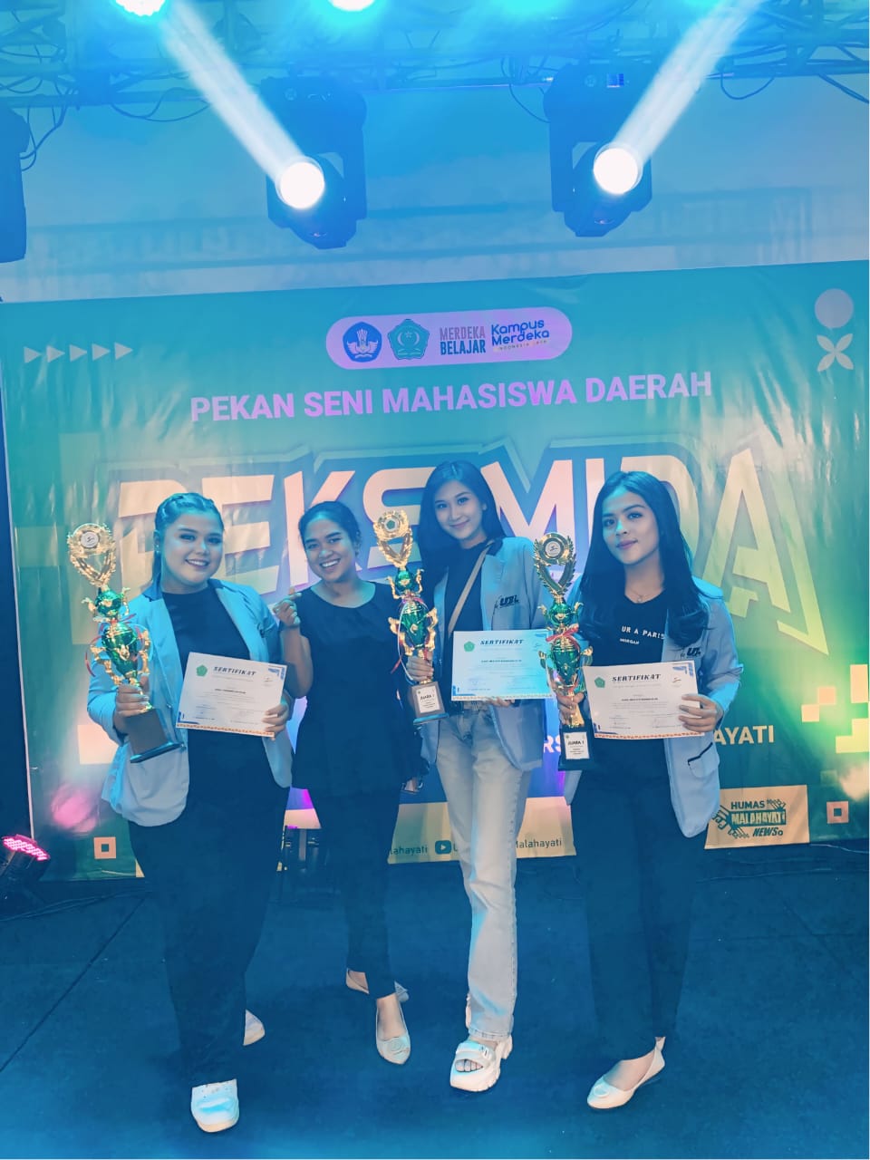 Tiga Diva UBL Wakili Lampung di Ajang Peksiminas 2024