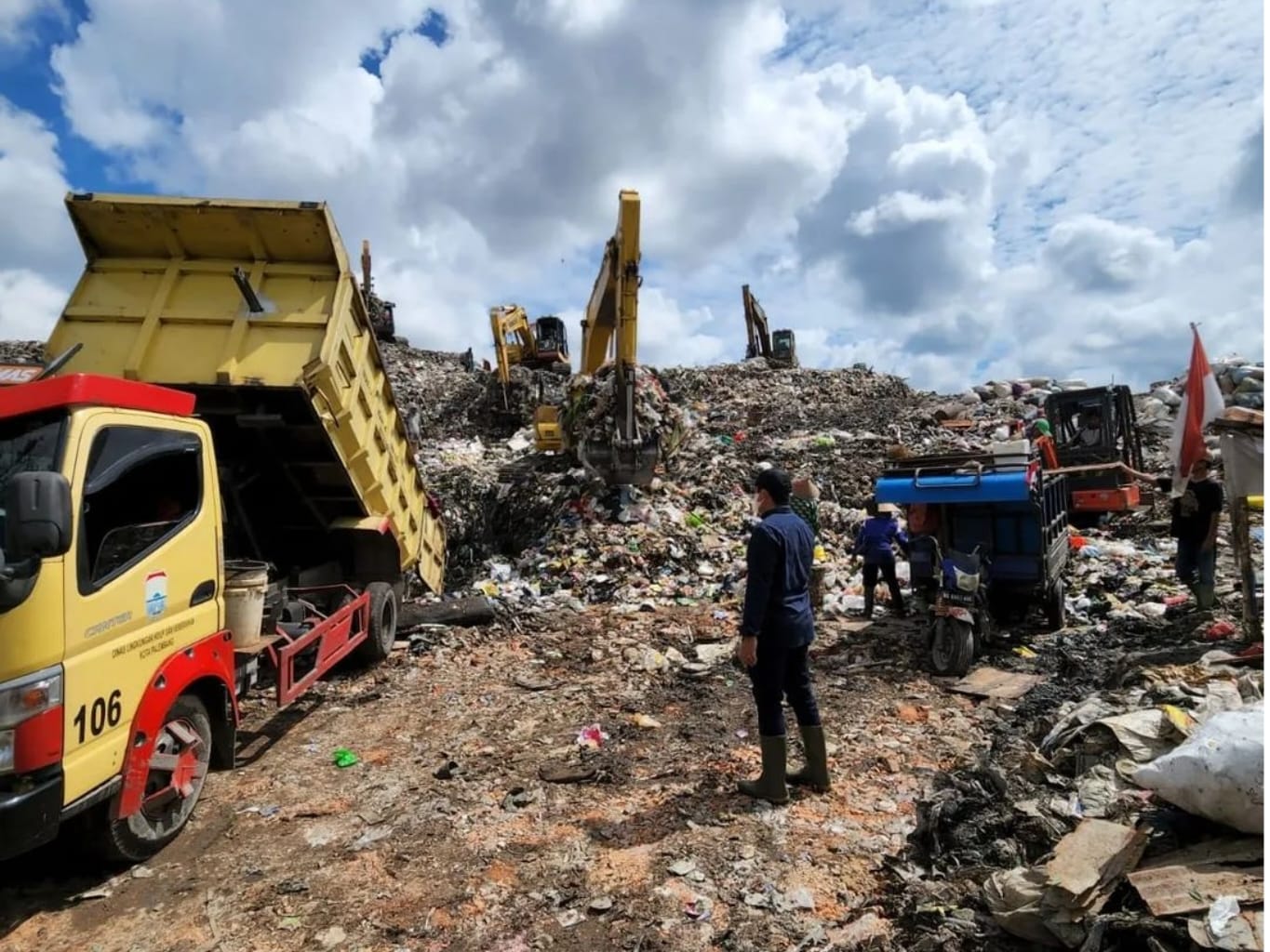 Habiskan Rp 200 Miliar, TPA Sukawinatan Ubah Sampah Jadi Kompos 