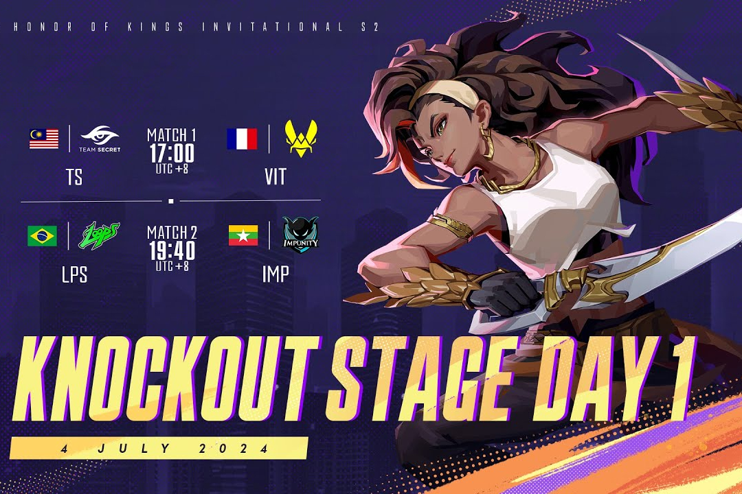 Jadwal Turnamen HOK Invitational S2 PlayOff Hari Ini 4 Juli 2024, Loops Esports Vs IMPUNITY