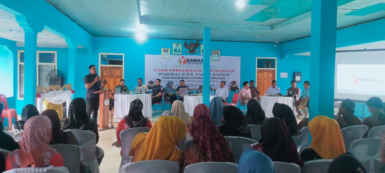 Jelang Pilkada, Bawaslu Tubaba Gelar Pencanangan Tiyuh Partisipatif