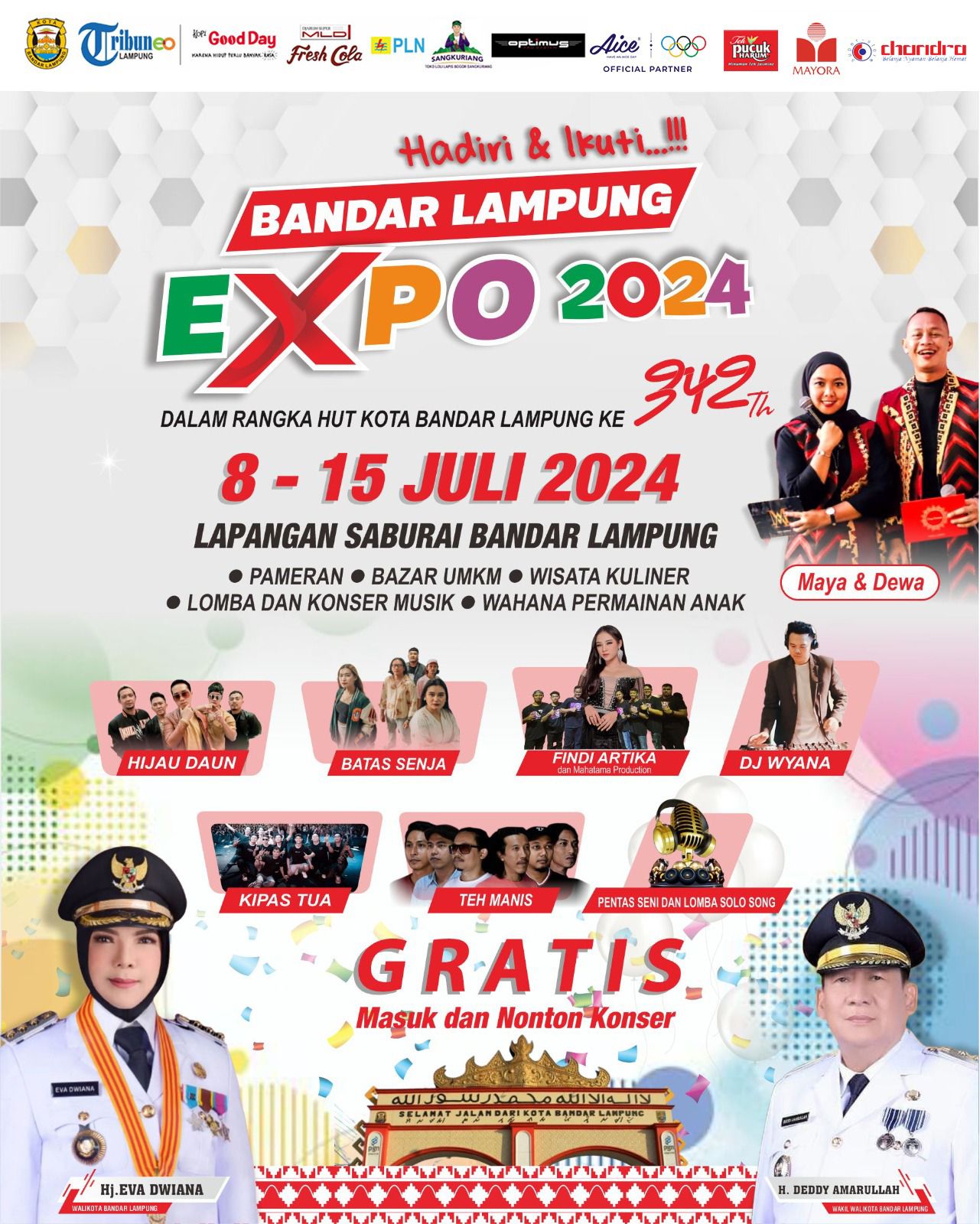Bandarlampung Expo 2024 Promosikan  UMKM Kota  ke Dunia Luar