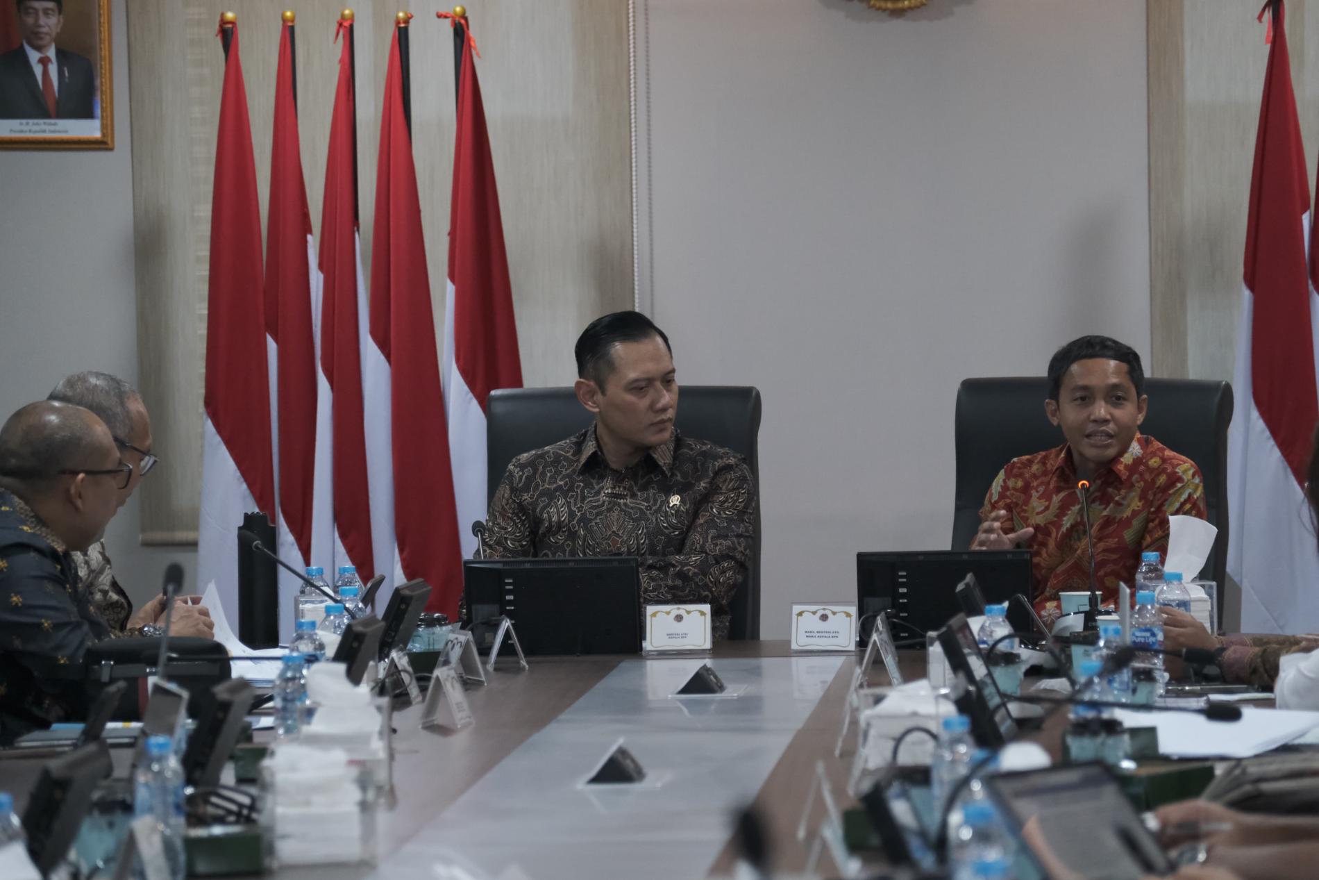Evaluasi Kinerja Jajaran di Semester I, Menteri AHY: Program Strategis Kementerian ATR/BPN Menyentuh Seluruh Lapisan Masyarakat