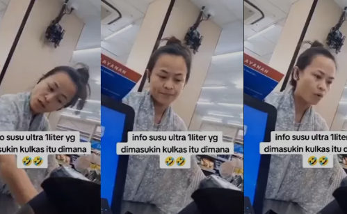 Viral! Seorang Ibu Mengamuk Bentak Karyawan Minimarket Gara-gara Susu UHT Tidak Dingin, Minta Ganti Rugi Hingga Ongkos 